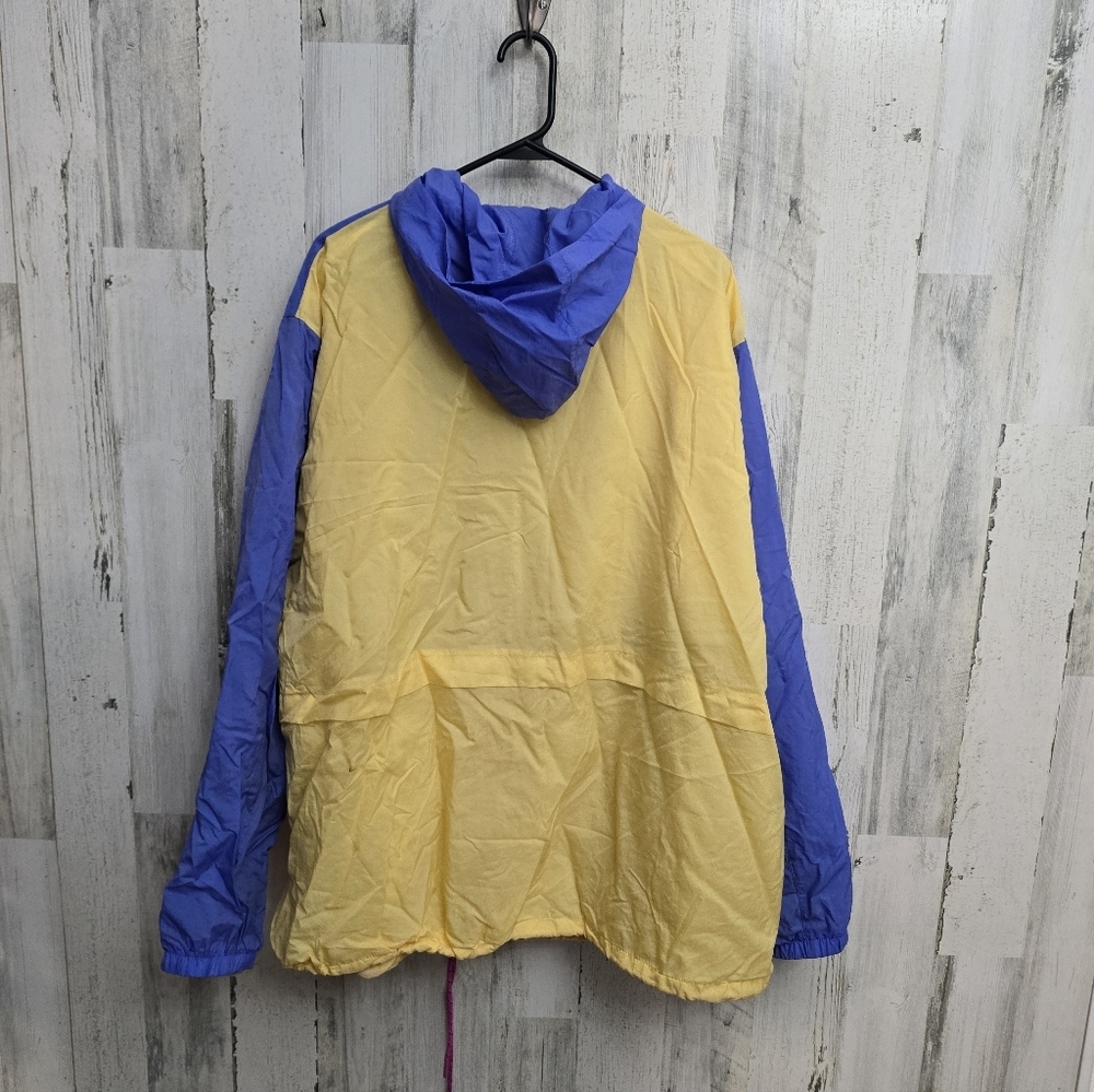Nike Blue and Yellow Windbreaker Jacket Womens Plus Size 3X - Picture 5 of 9